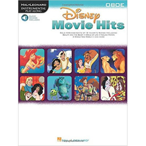 Disney Movie Hits para Oboé Livro + audio